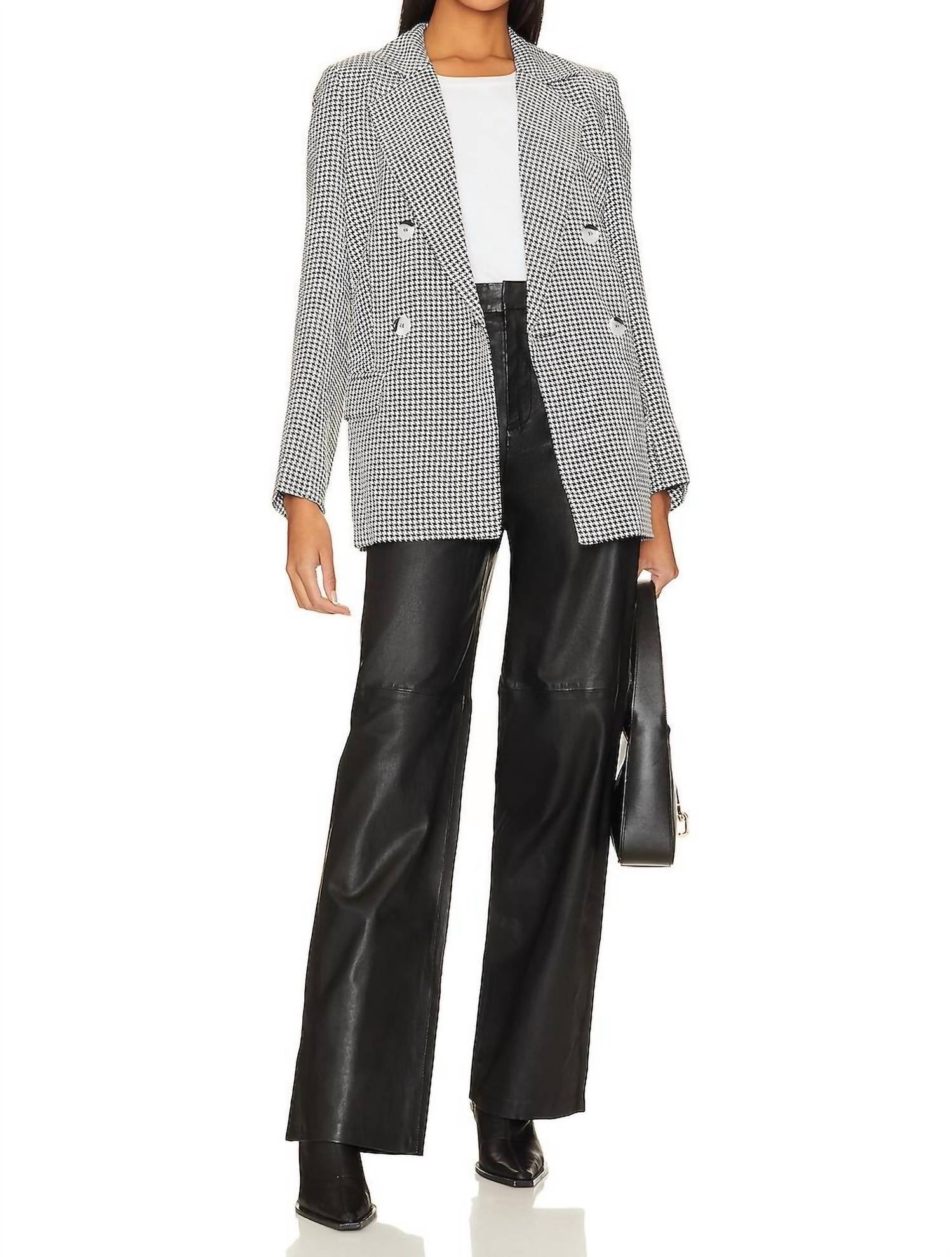 Minkpink - Camilla Houndstooth Blazer