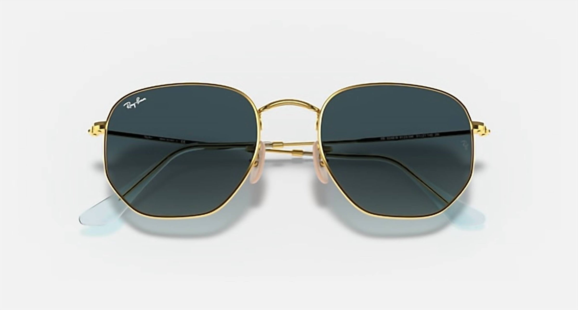 Ray Ban - Hexagonal Flat Lens Medium Non Polarized Sunglasses Rb3548n 91233m