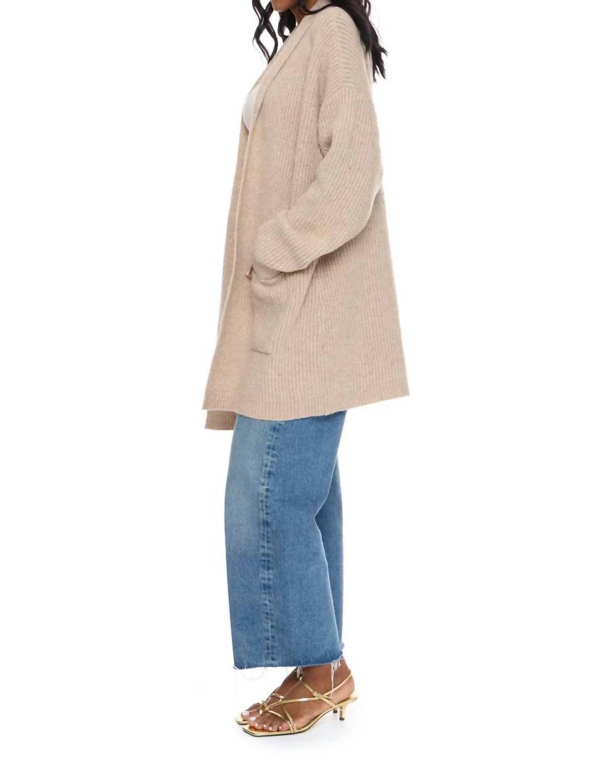 Velvet Heart - Women's Sweater Cardigan With Tie