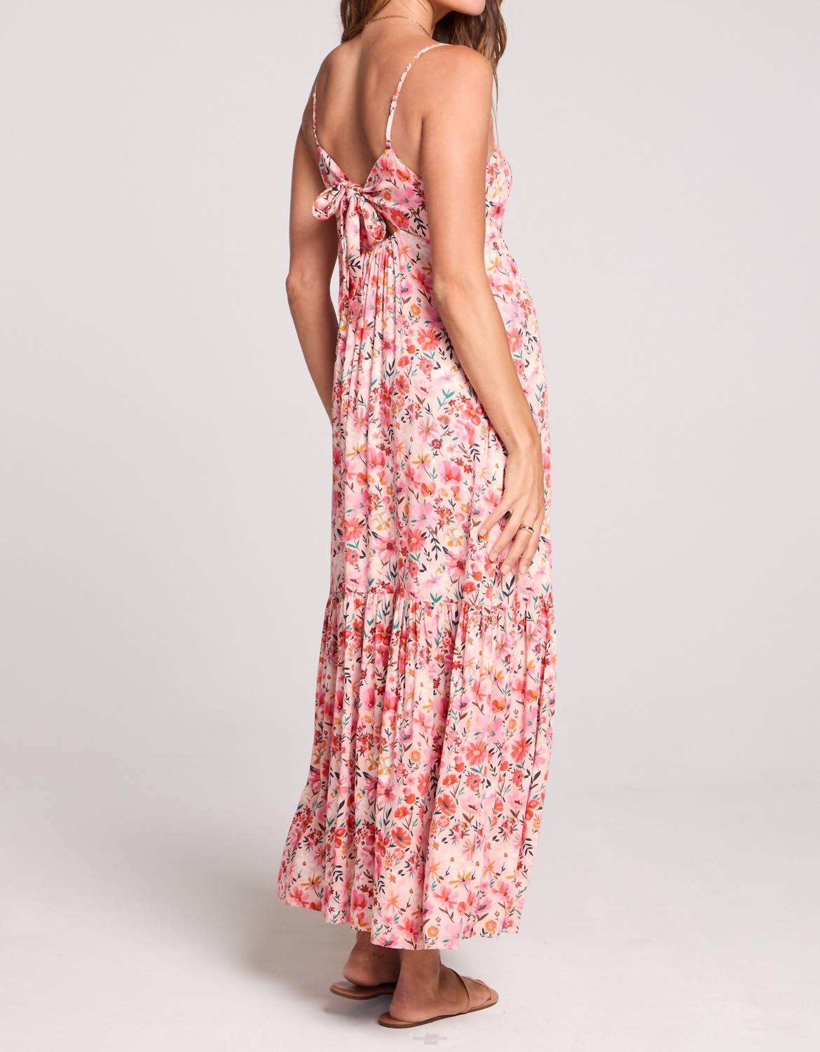 saltwater LUXE Esme Maxi Dress in multi - women's dress - alternate view