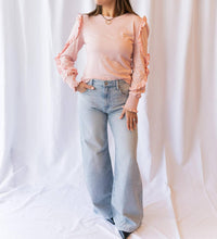 Six/Fifty - Millie Long Lseeve Ruffle Top