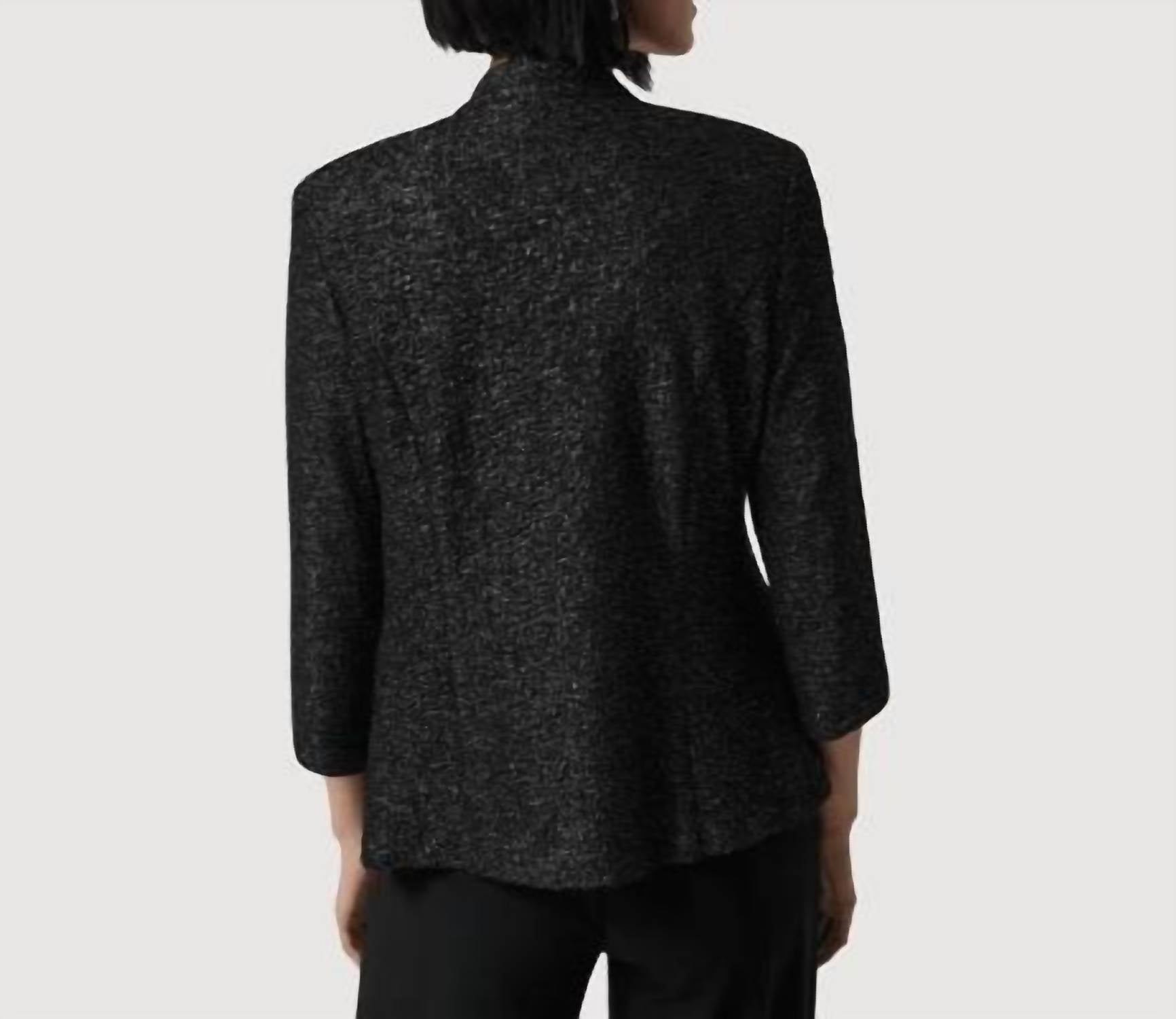 Joseph Ribkoff - Foiled Textured Knit Two-piece Set