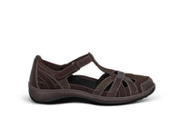 Orthofeet Women's Juno Orthopedic Shoes in chocolate - women's sandal