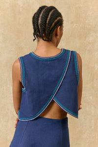 Louise Misha - Irane Canvas Tank Top