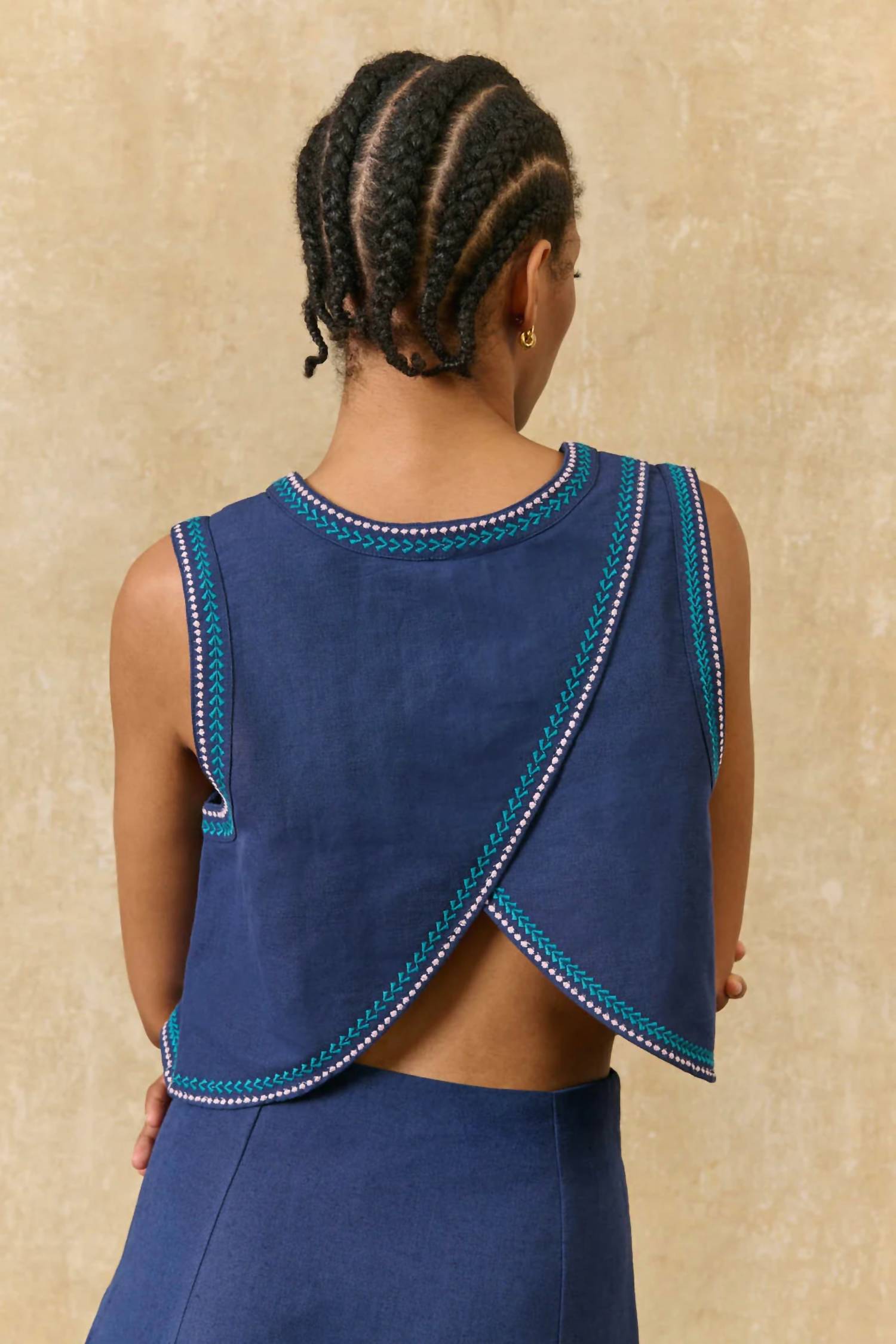 Louise Misha - Irane Canvas Tank Top