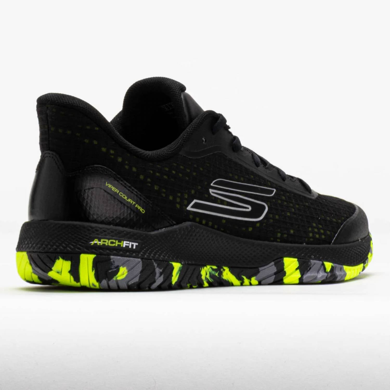 Skechers Men's Viper Court Pro Pickleball Shoes in black - men's shoe - view 4