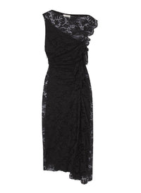 A.L.C. Astrid Lace Midi Dress in black - women's dress - view 6