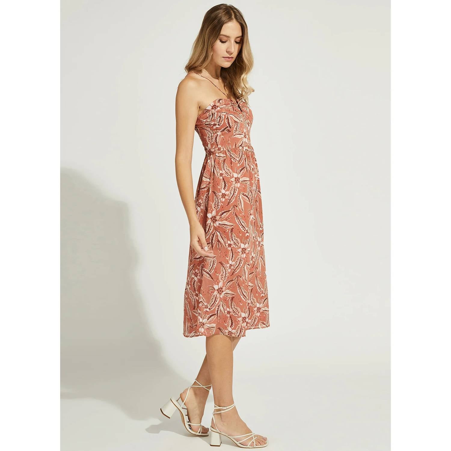 Gentle Fawn SYLVIA DRESS in cedar garden - women's dress - alternate view
