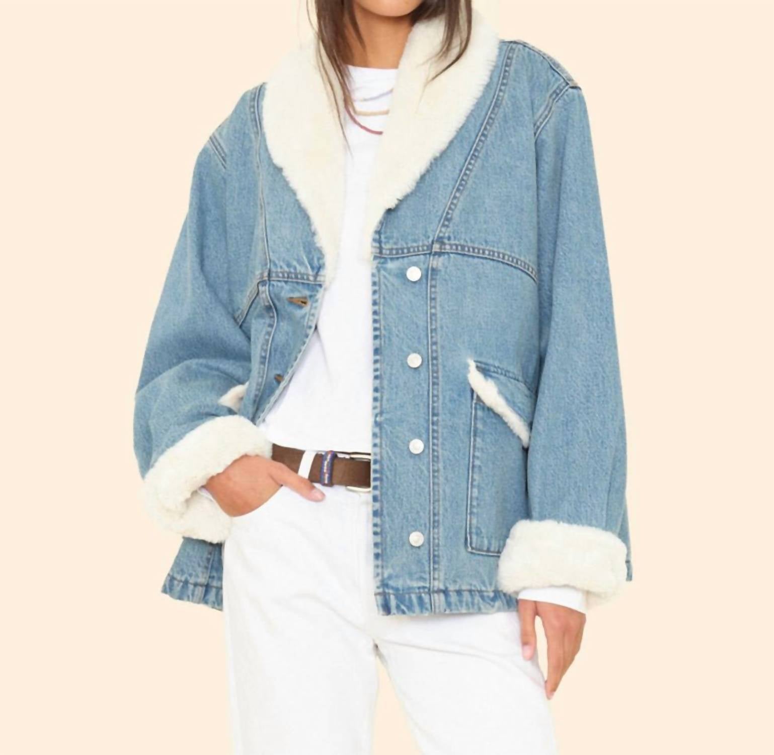 XIRENA Edwin Jacket in twilight blue - women's jacket
