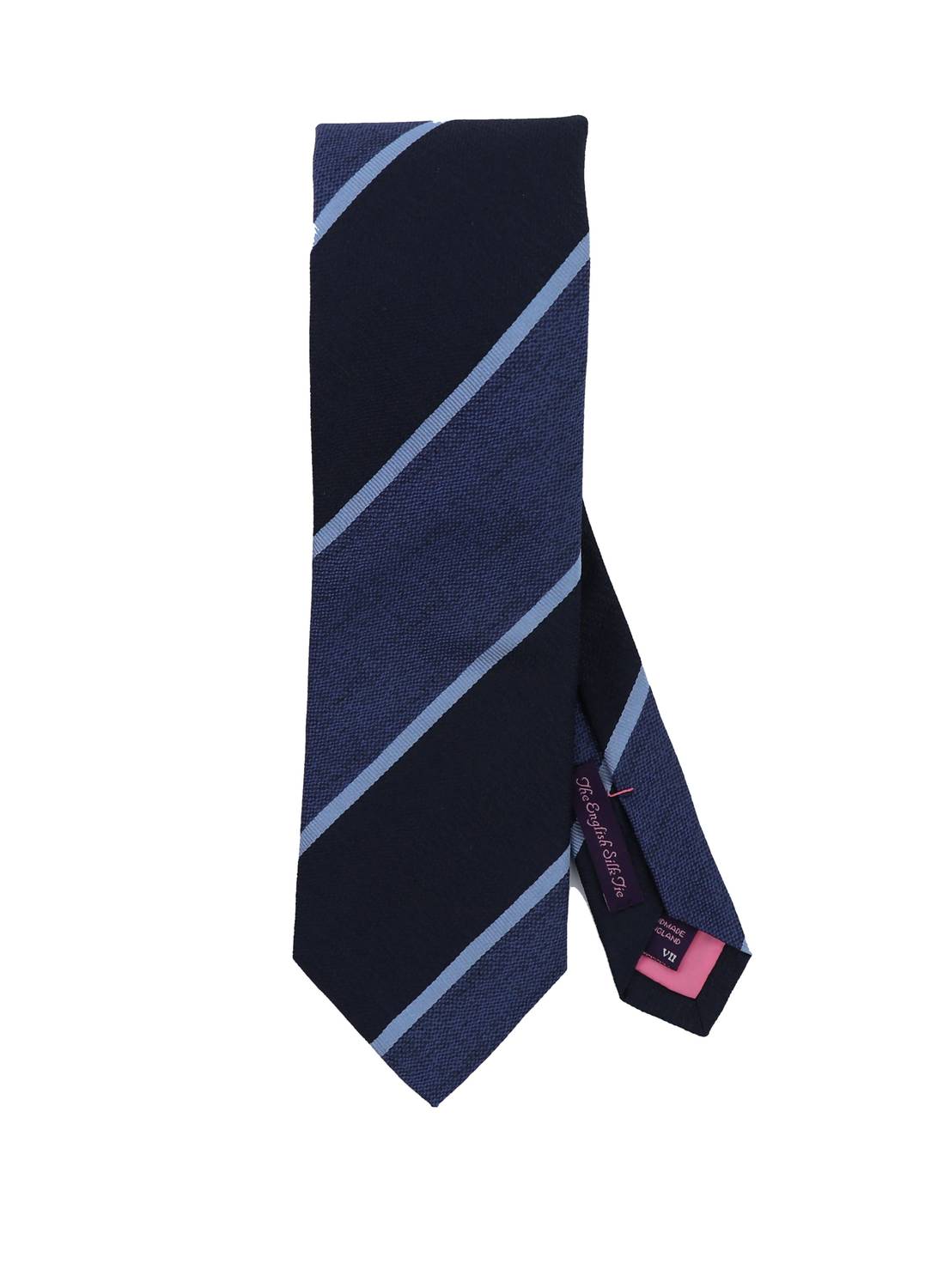 Seaward & Stearn - Men's Kent Repp Stripe Necktie