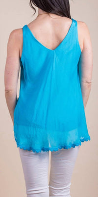 Gigi Moda - Carino Silk Sleeveless Top