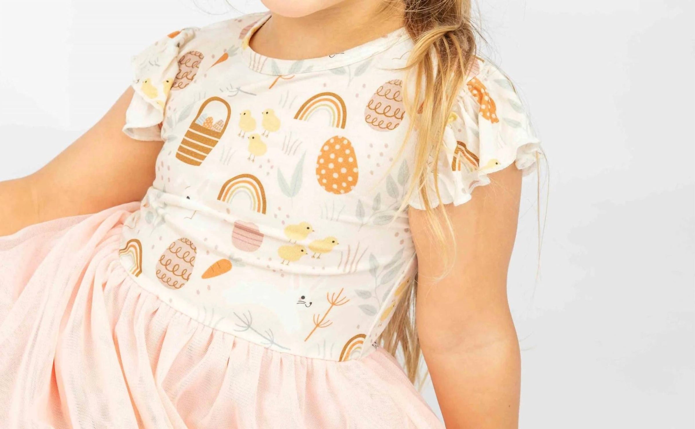 Emerson And Friends - Hop To It Easter Tulle Twirl Dress