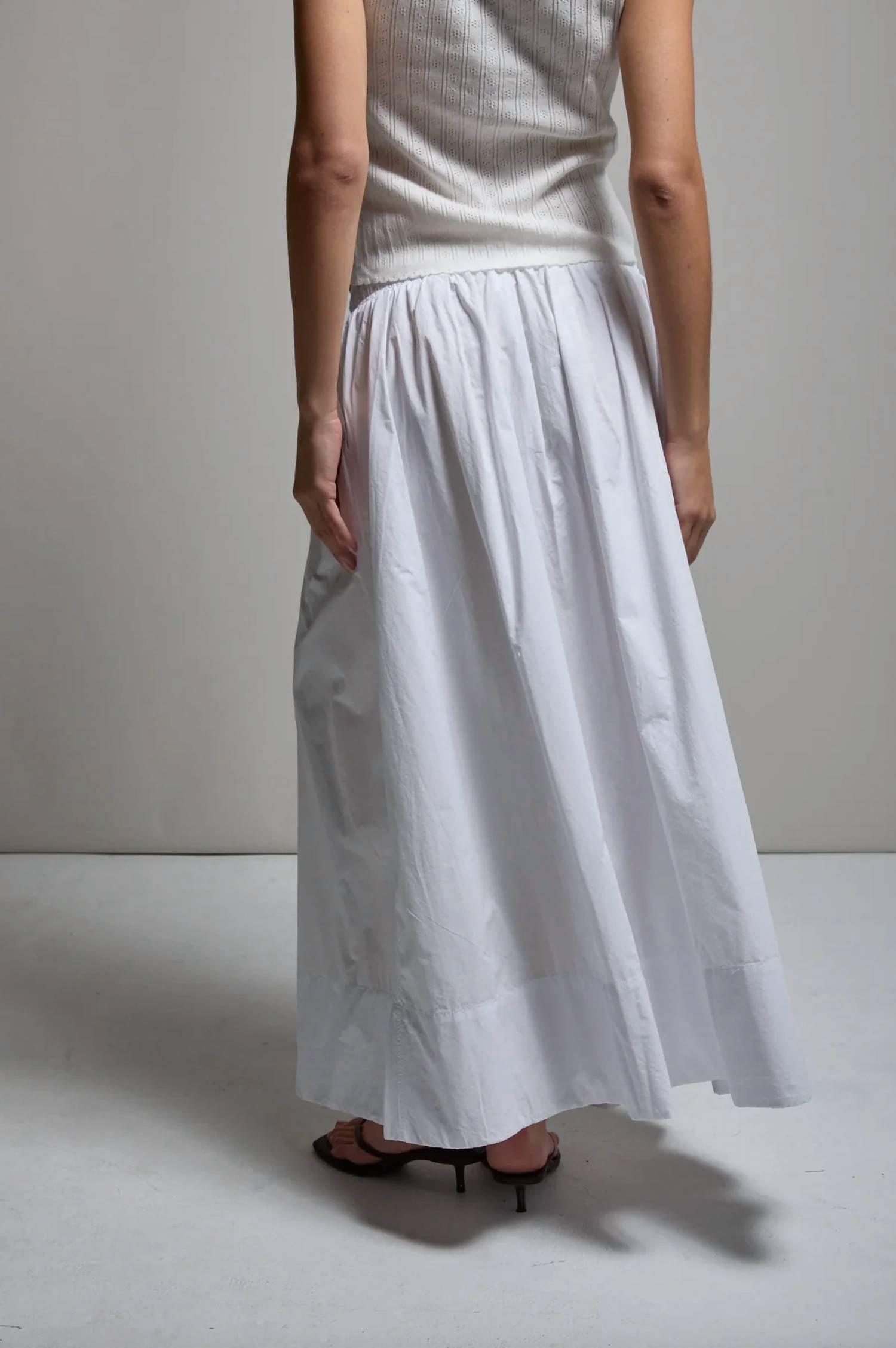 Asher - Kate Poplin Pleated Skirt