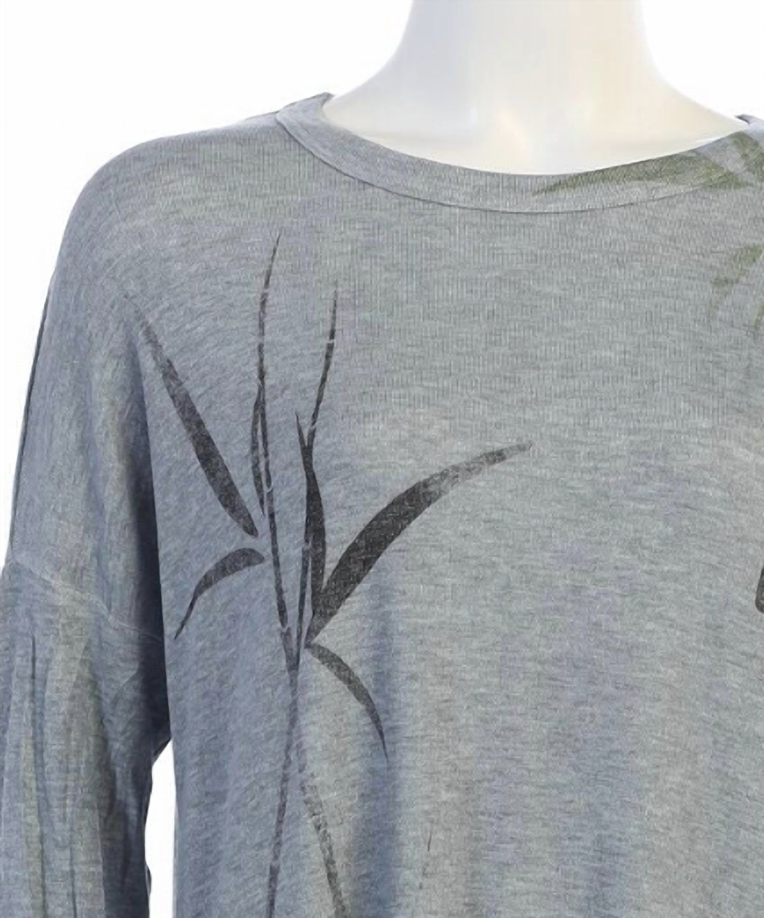 Jess & Jane - Women's Wind Song Knit Jersey Dolman Sleeve Top