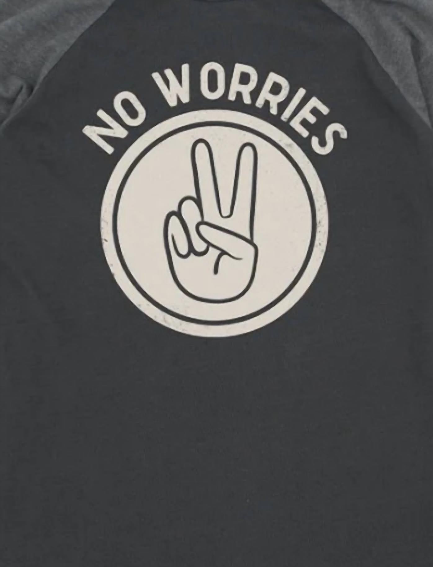 Feather 4 Arrow - Kid's No Worries Raglan Tee