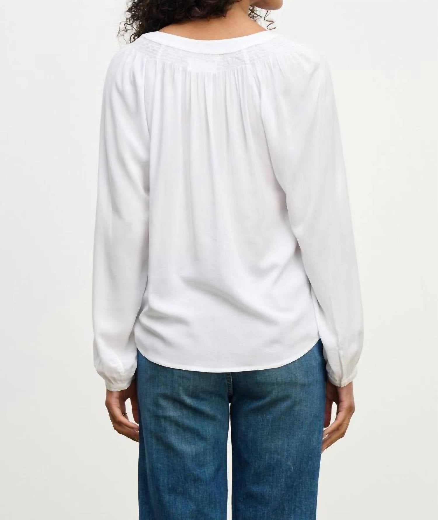Velvet By Graham & Spencer - Aurelia Long Sleeve Top