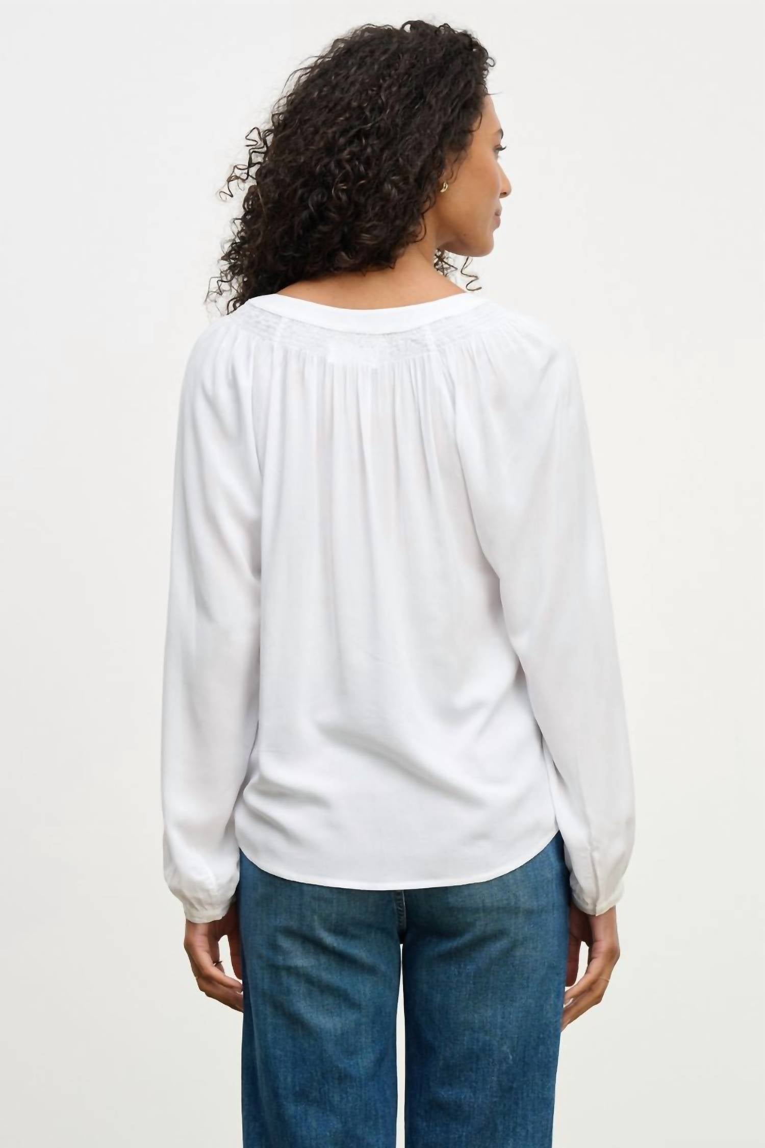 Velvet By Graham & Spencer - Aurelia Long Sleeve Top