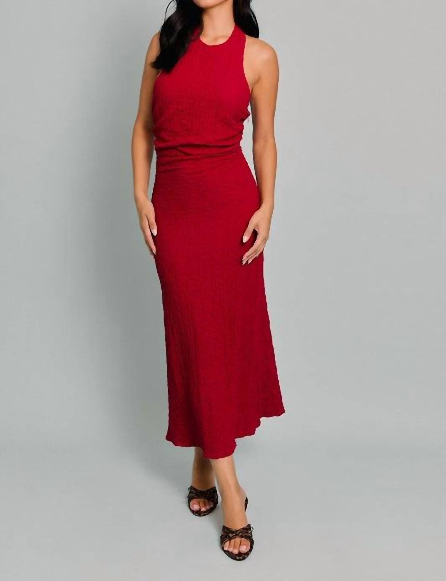 Le Lis - Halter Neck Midi Dress