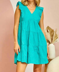 Andree By Unit - Eyelet Charm Mini Dress