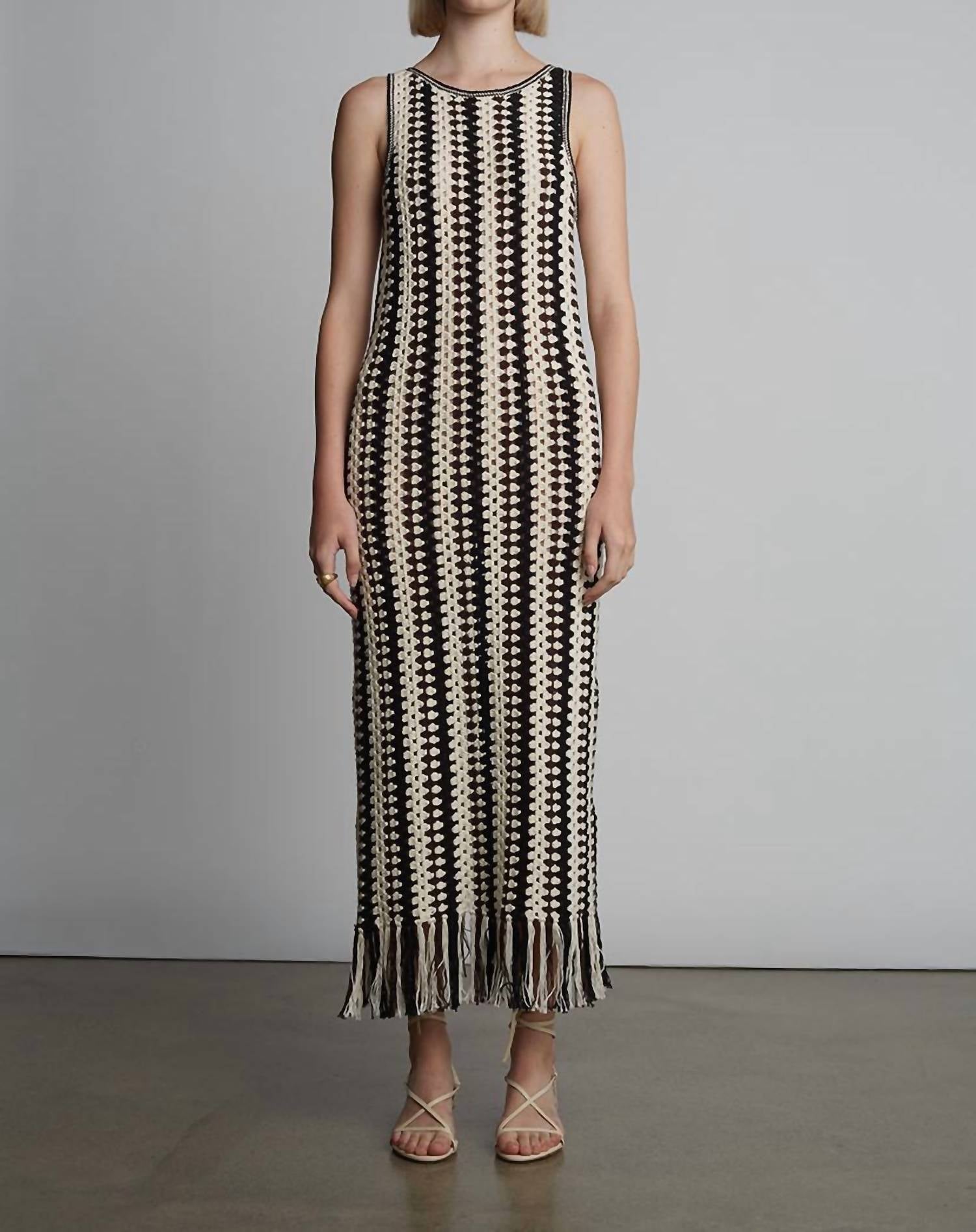 Eleven Six - Natalie Crochet Maxi Dress