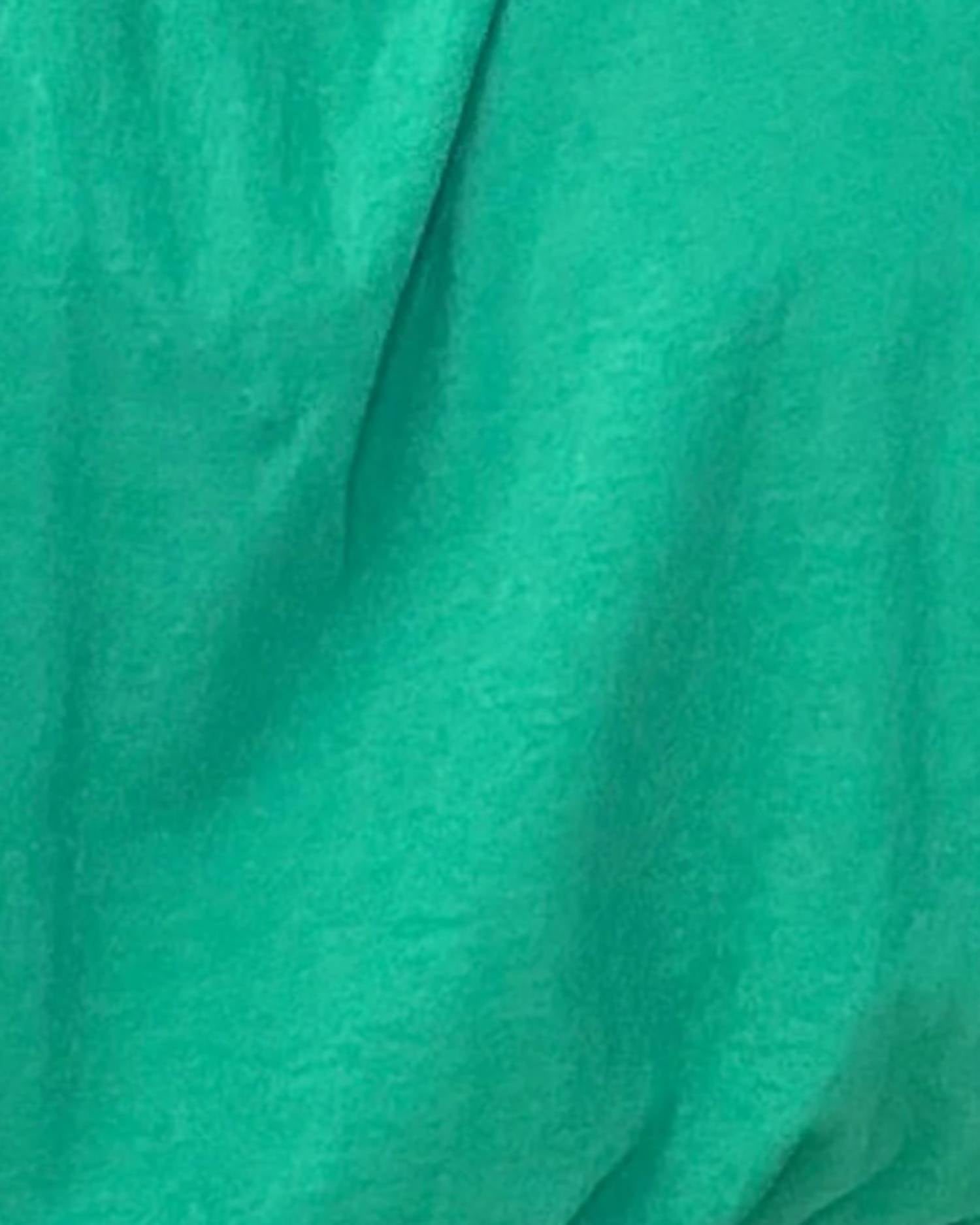 Bobi - Shirred Three-quarter Sleeve Tee