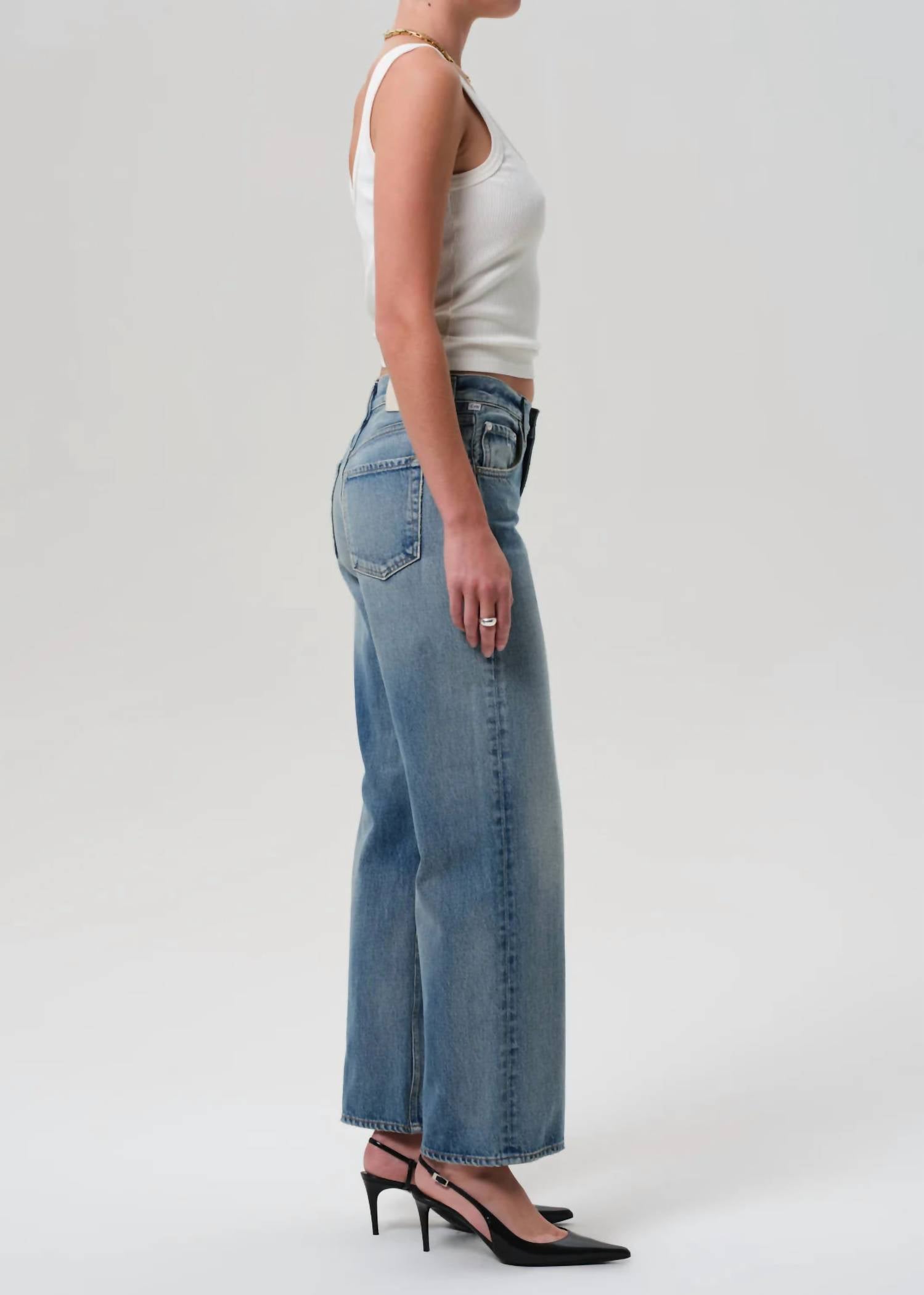 Citizens Of Humanity - Lindz Low Rise Easy Straight Jeans