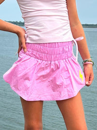 Little Olin - Girls' Gathered Mini Skort