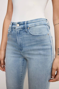 Good American - Good Legs Crop Mini Boot Jeans