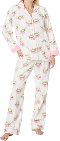 Pj Salvage - Flannels Love You So Matcha Pajama Set