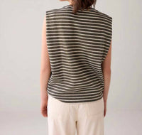 Summum - Stripe Top with Foil Coating