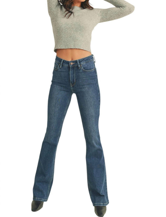 Jbd. - High Rise Skinny Flare Jeans