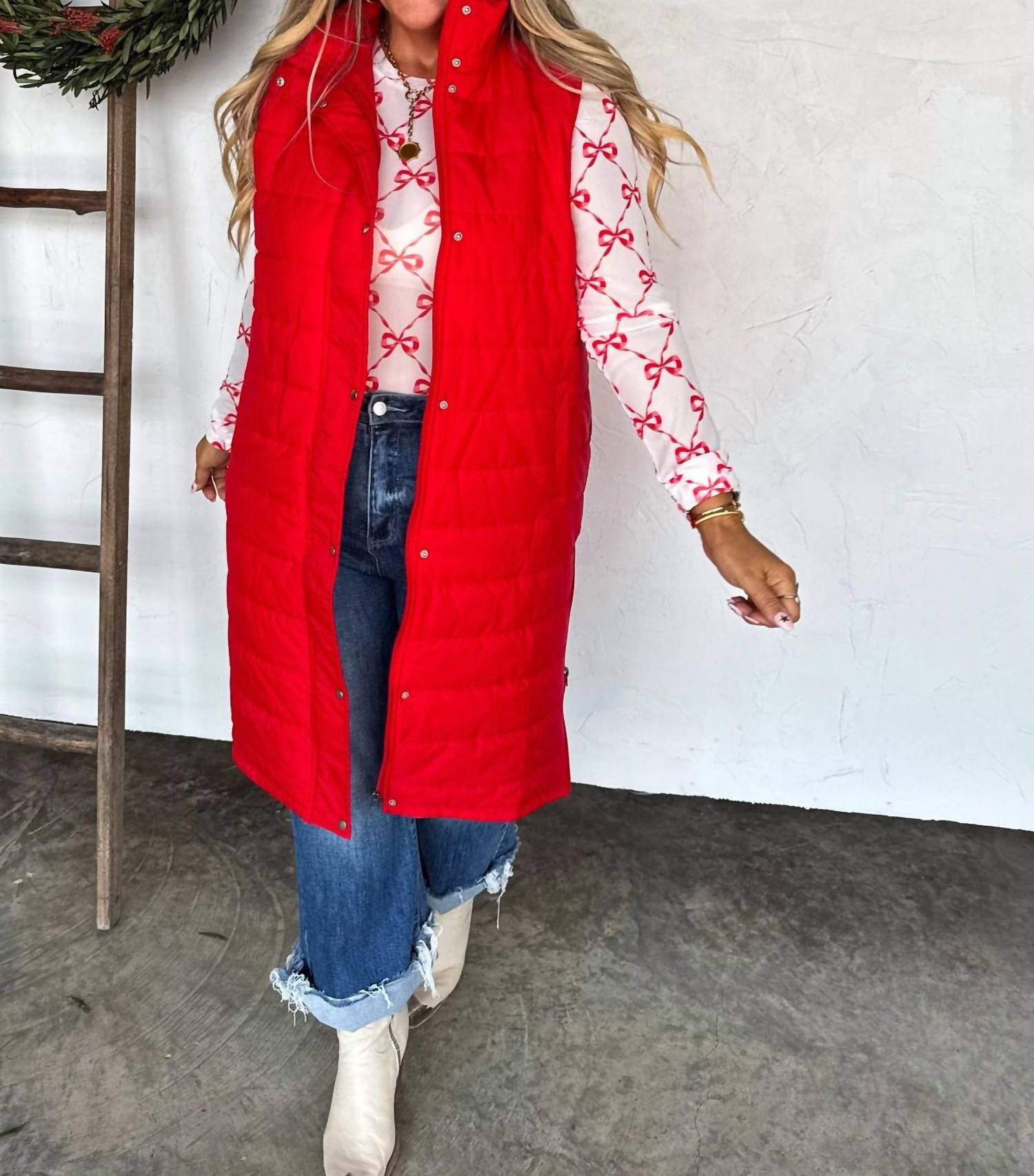 Blakeley - Kendall Long Puffer Vest