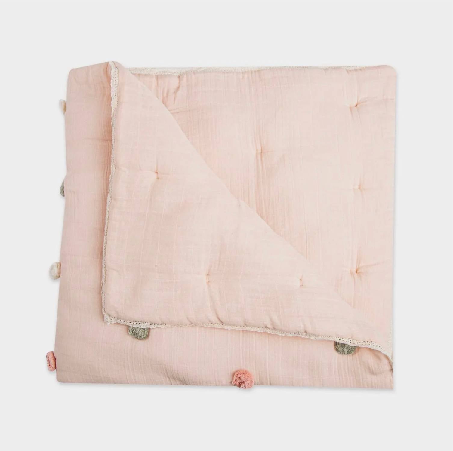 Crane Baby - Parker Pom Pom Blanket