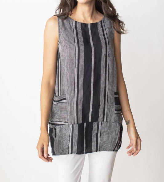 Liv By Habitat - Linen Striped City Tank