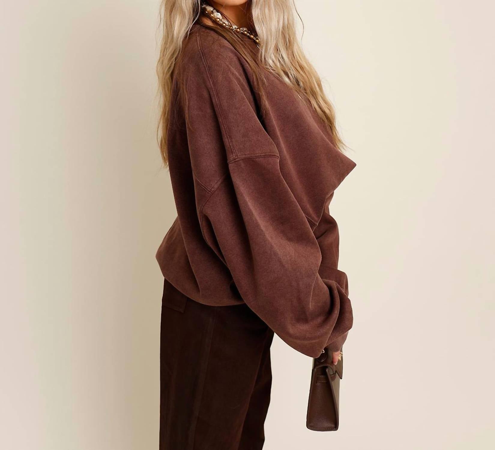 Trend:Notes - Notte Crewneck Sweater