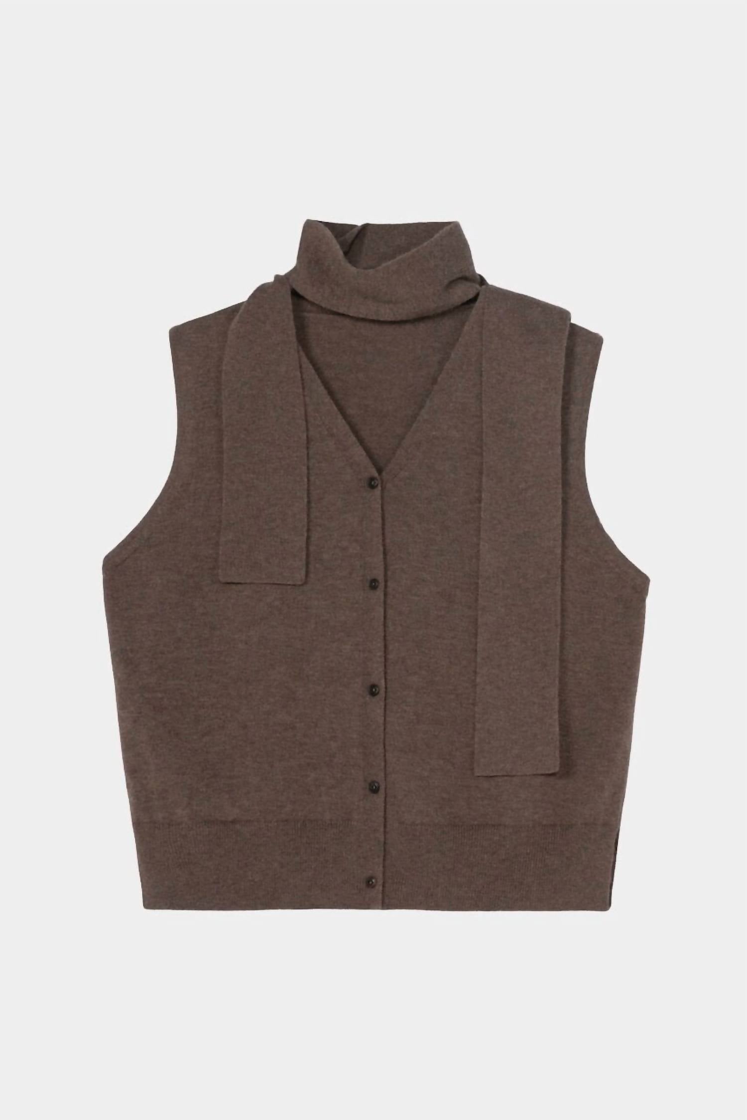 Cordera - Merino Wool Lace Waistcoat Vest