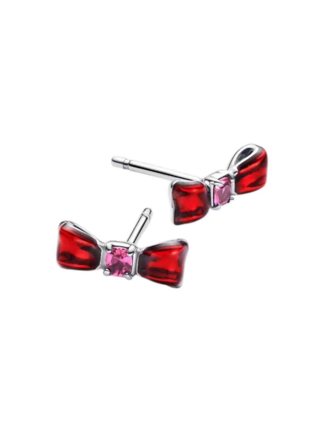 Pandora - Disney Snow White Bow Stud Earrings
