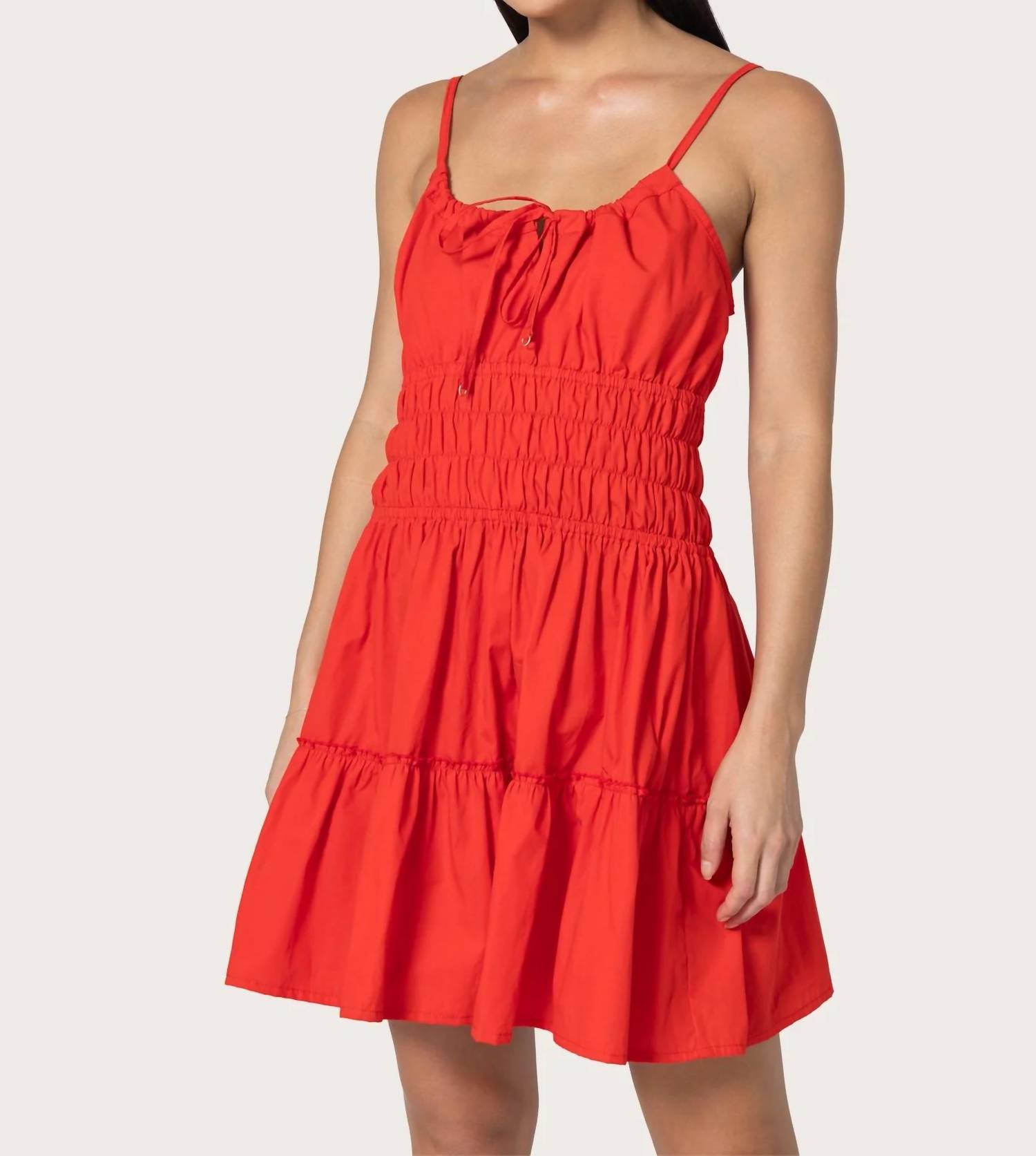 Lusana - Rosa Mini Dress