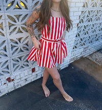 Prosperina - Stripe Alessandra Romper