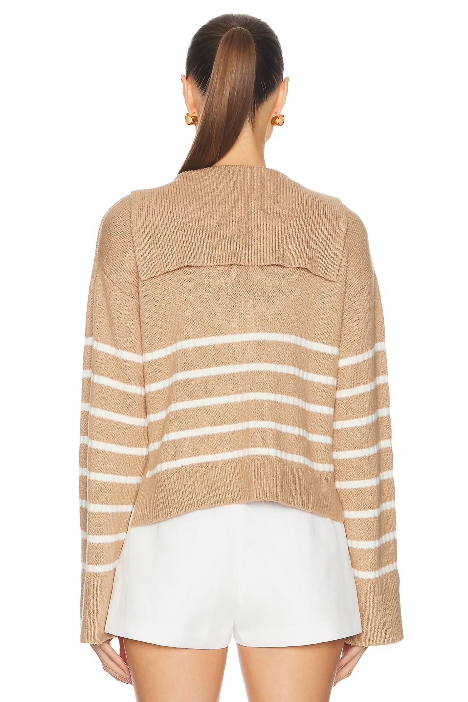 Matthew Bruch - Striped Sailor Knit Pullover Sweater