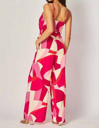 BIG HIT FASHION Peony Days Jumpsuit in pink - women's pants - alternate view