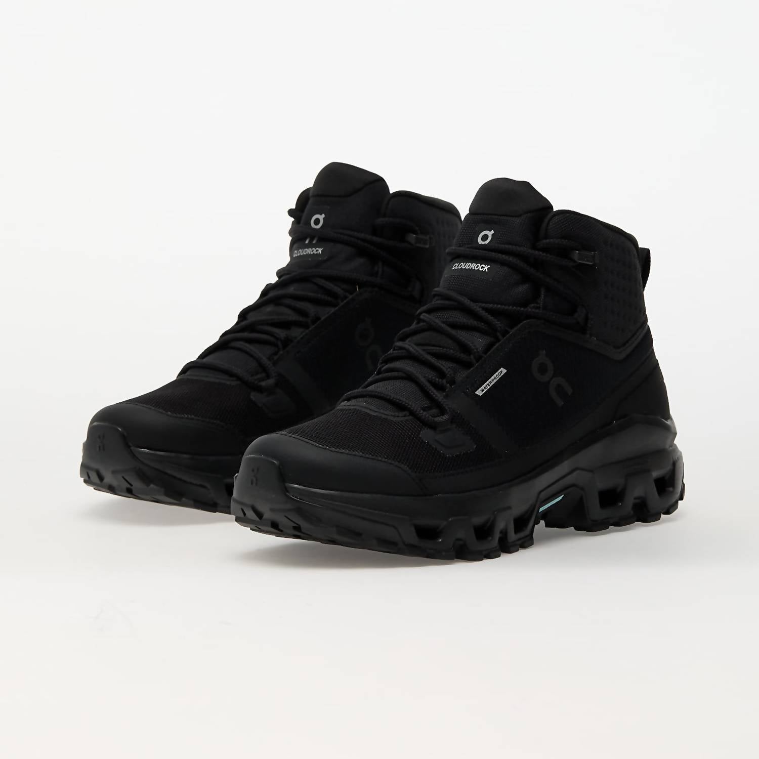 On - Women's Cloudrock Mid Waterproof Hiking Shoes