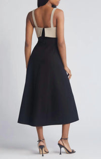 Rue Sophie - Aurelia Colorblock Midi Dress