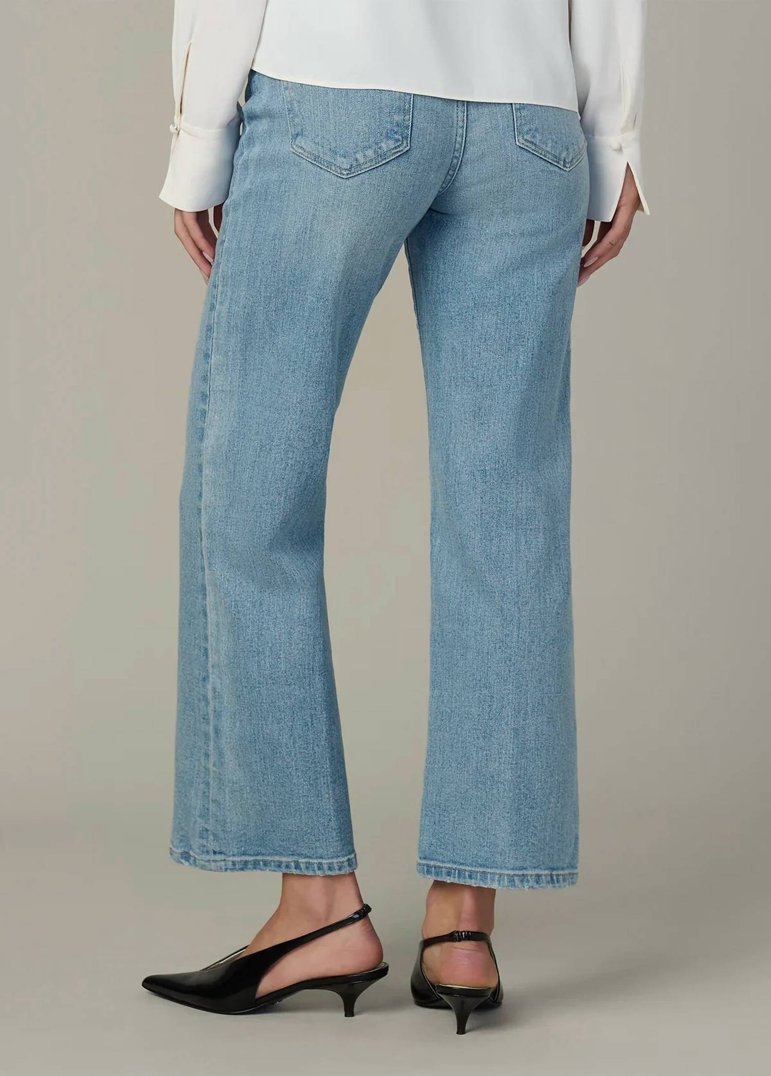 Joe'S Jeans - Blake High Rise Wide Leg Crop Jeans
