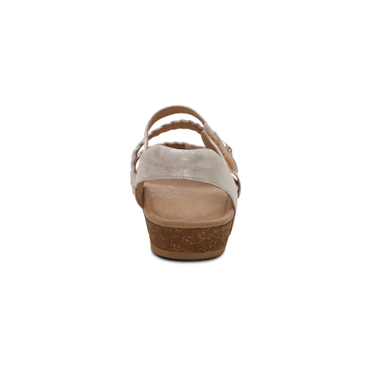 Aetrex - Women's Jillian Braided Quarter Strap Sandal