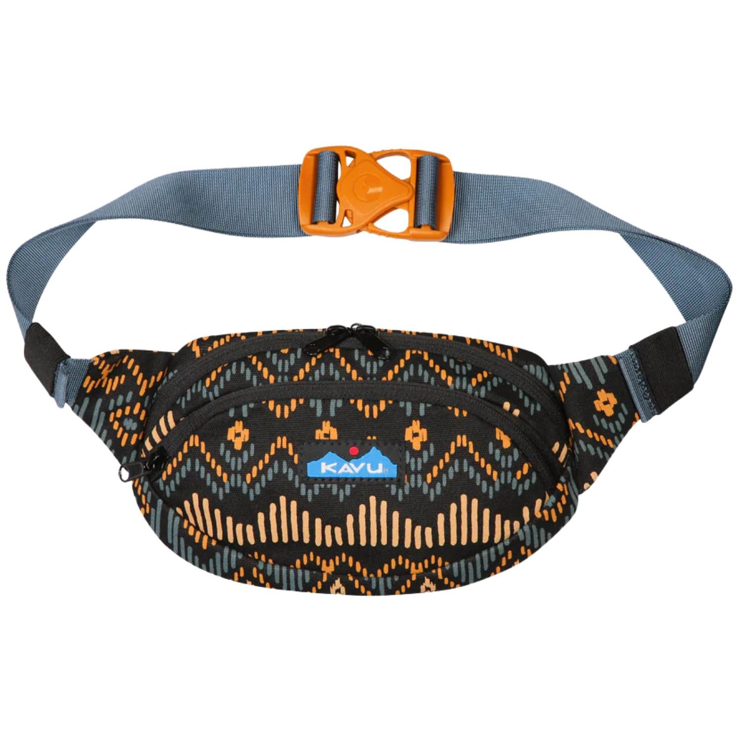 KAVU Women's Spectator Belt Bag Hip Fanny Pack in chalet holiday 1 - women's bag
