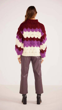 Minkpink - Margot Bobble Knit Sweater