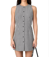 French Connection - Gingham Mini Dress