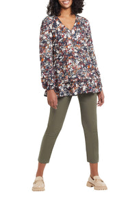 Tribal - Flatten It Pull On Ankle Pant