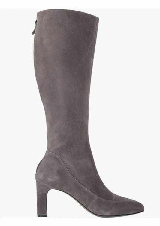 Cole Haan - Women Arlean Stormcloud Suede Leather Boots